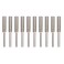 FRAISES ELECTRODEPOSEES CYLINDRIQUES A QUEUE DE 3 MM JEU DE 10