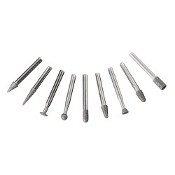 FRAISES ELECTRODEPOSEES ASSORTIMENT TIGE DE 6 MM