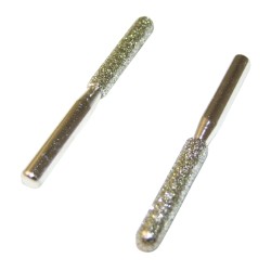 FRAISES ELECTRODEPOSEES CYLINDRIQUES BOUT ARRONDI TIGE DE 6 MM