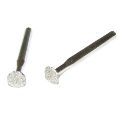 FRAISES ELECTRODEPOSEES DISQUES TIGE DE 6 MM