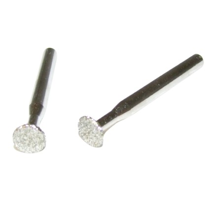 FRAISES ELECTRODEPOSEES DISQUES TIGE DE 6 MM