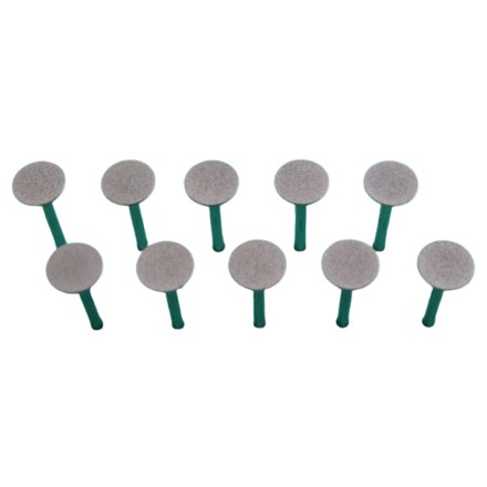 FRAISES ELECTRODEPOSEES DISQUES A QUEUE DE 3 MM