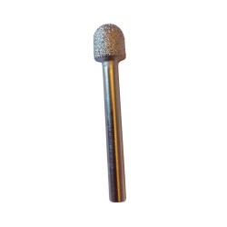 FRAISE BRAZED 1/2 ROND TIGE DE 6 MM