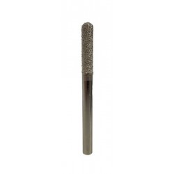 FRAISES BRAZED CYLINDRIQUES A BOUT ARRONDI TIGE DE 6 MM