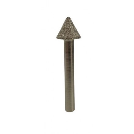 FRAISES BRAZED CONIQUES TIGE DE 6 MM