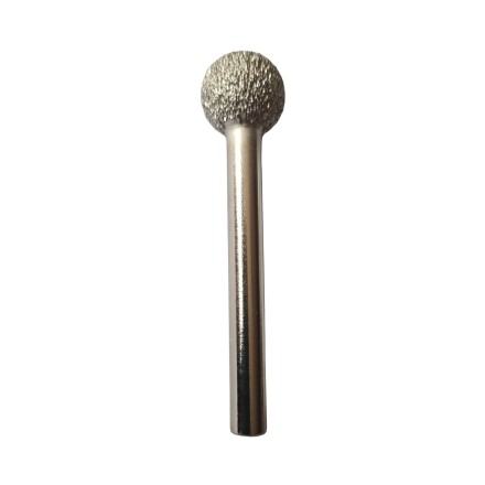 FRAISE BRAZED SPHERIQUE TIGE DE 6 MM