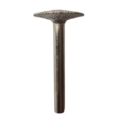 FRAISE BRAZED TRIANGULAIRE TIGE DE 6 MM