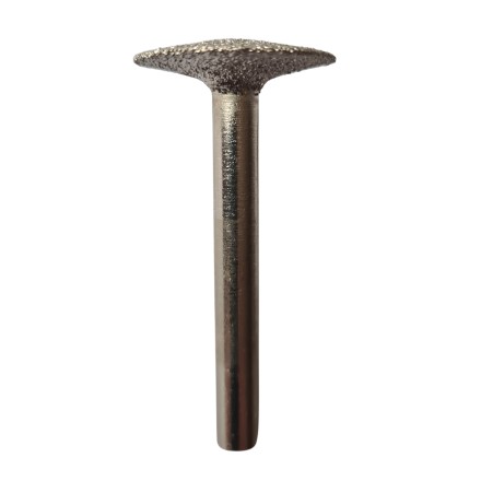 FRAISE BRAZED TRIANGULAIRE TIGE DE 6 MM